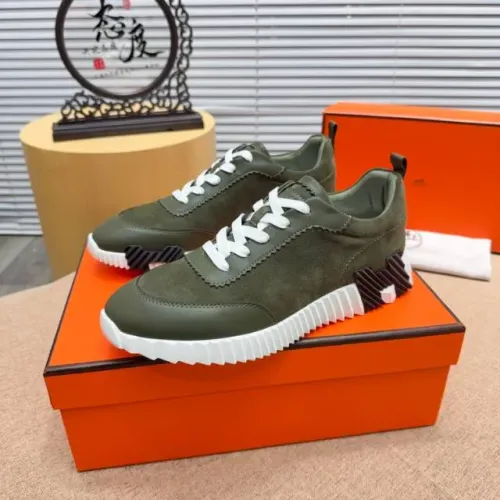 Replica Hermes Casual Shoes For Men #1416979 $76.00 USD for Wholesale