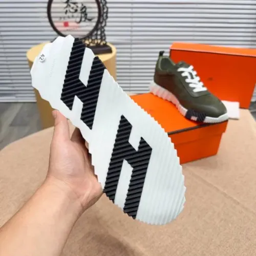 Replica Hermes Casual Shoes For Men #1416979 $76.00 USD for Wholesale