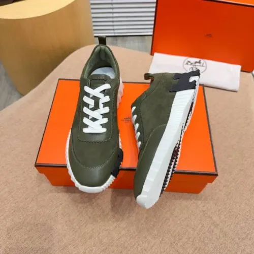 Replica Hermes Casual Shoes For Men #1416979 $76.00 USD for Wholesale