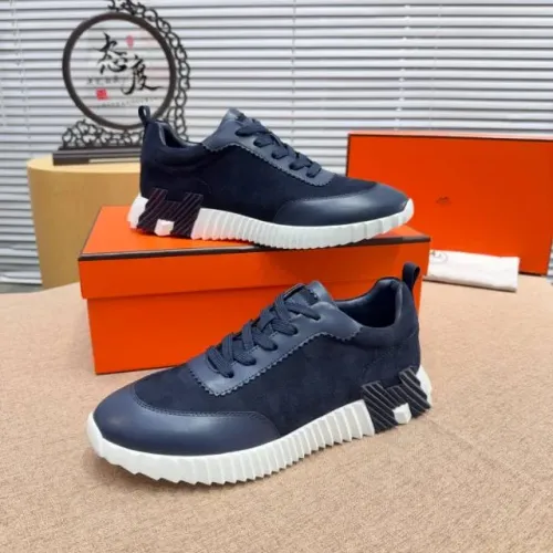 Replica Hermes Casual Shoes For Men #1416981 $76.00 USD for Wholesale