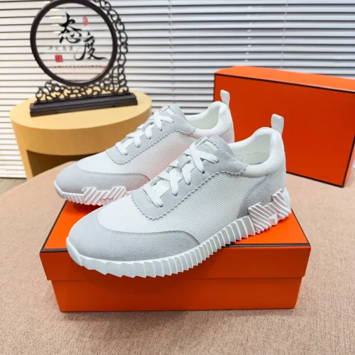 Replica Hermes Casual Shoes For Men #1416983 $76.00 USD for Wholesale