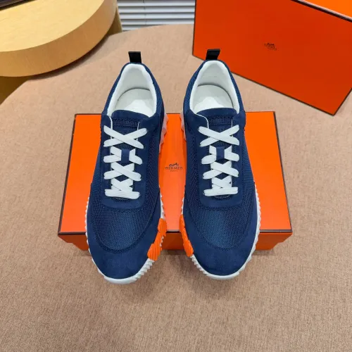Replica Hermes Casual Shoes For Men #1416984 $76.00 USD for Wholesale