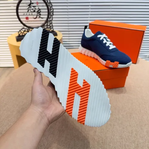 Replica Hermes Casual Shoes For Men #1416984 $76.00 USD for Wholesale