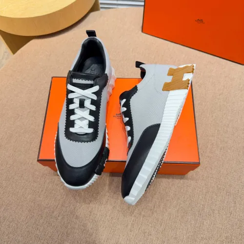 Replica Hermes Casual Shoes For Men #1416989 $76.00 USD for Wholesale