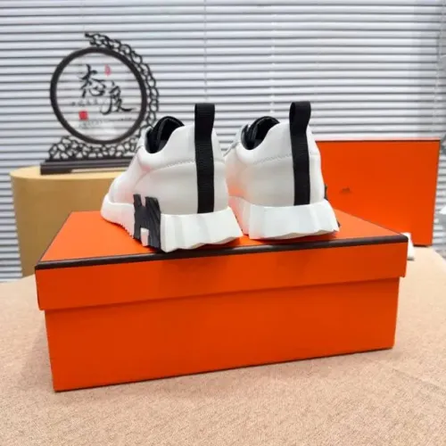 Replica Hermes Casual Shoes For Men #1416991 $76.00 USD for Wholesale