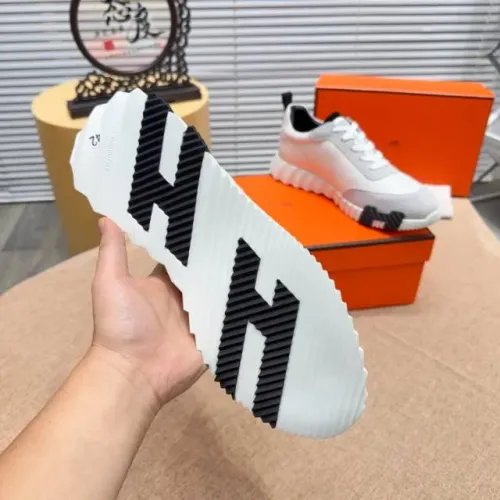 Replica Hermes Casual Shoes For Men #1416991 $76.00 USD for Wholesale