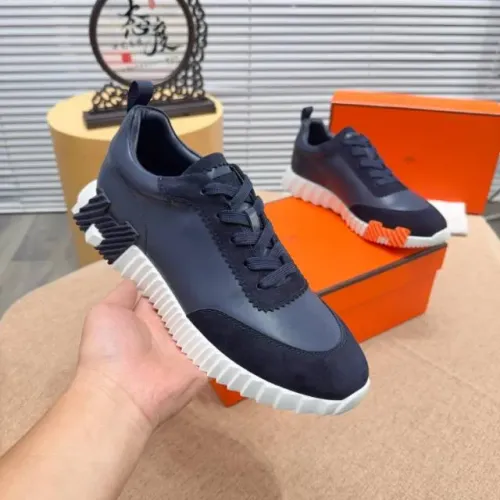 Replica Hermes Casual Shoes For Men #1416993 $76.00 USD for Wholesale