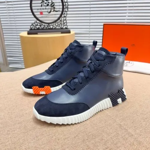 Hermes High Tops Shoes For Men #1416998 $80.00 USD, Wholesale Replica Hermes High Tops Shoes