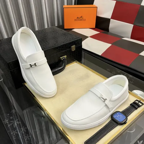 Replica Hermes Casual Shoes For Men #1417015 $82.00 USD for Wholesale