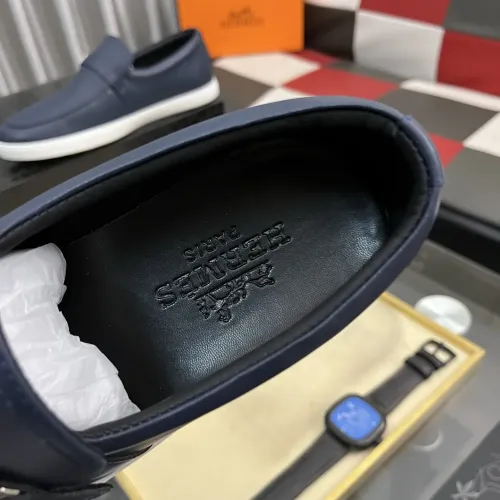 Replica Hermes Casual Shoes For Men #1417020 $82.00 USD for Wholesale