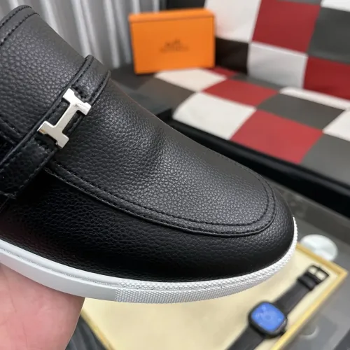 Replica Hermes Casual Shoes For Men #1417021 $82.00 USD for Wholesale