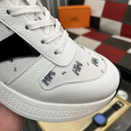 Replica Hermes Casual Shoes For Men #1417036 $98.00 USD for Wholesale