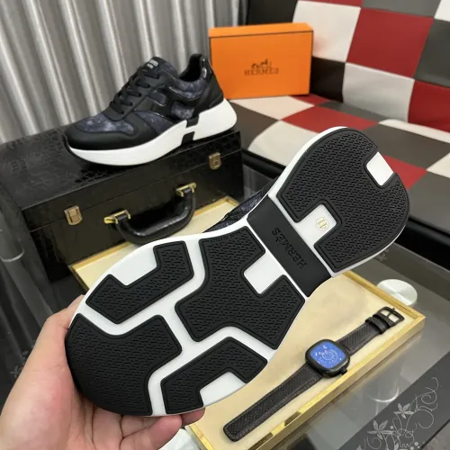 Replica Hermes Casual Shoes For Men #1417042 $98.00 USD for Wholesale
