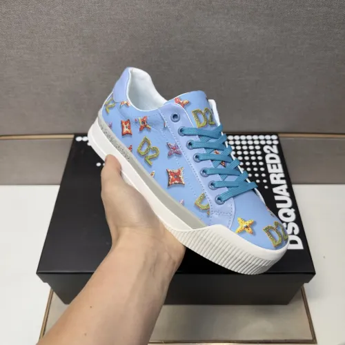 Replica Dsquared Casual Shoes For Men #1417093 $85.00 USD for Wholesale