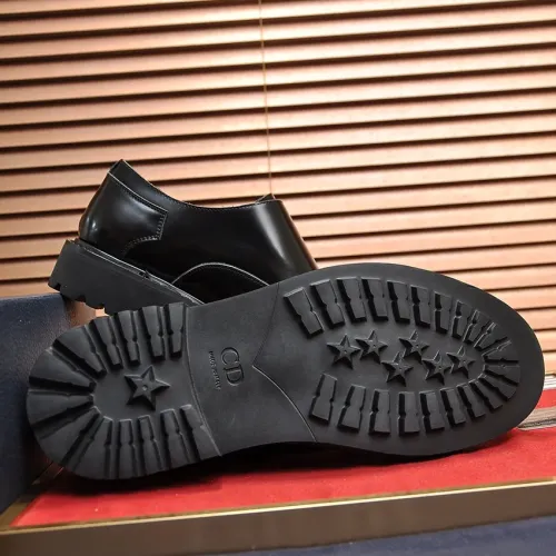 Replica Christian Dior Leather Shoes For Men #1417128 $105.00 USD for Wholesale