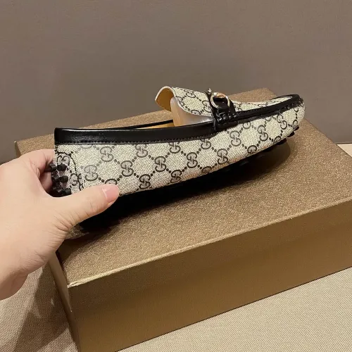 Replica Gucci Oxfords Shoes For Men #1417130 $76.00 USD for Wholesale