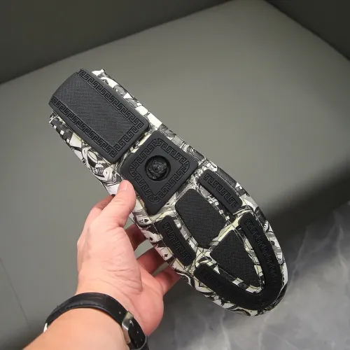 Replica Versace Leather Shoes For Men #1417131 $76.00 USD for Wholesale