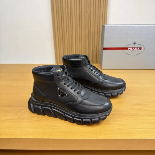 Prada Boots For Men #1417147 $145.00 USD, Wholesale Replica Prada Boots