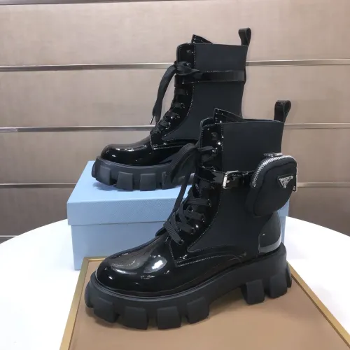 Prada Boots For Men #1417158 $125.00 USD, Wholesale Replica Prada Boots