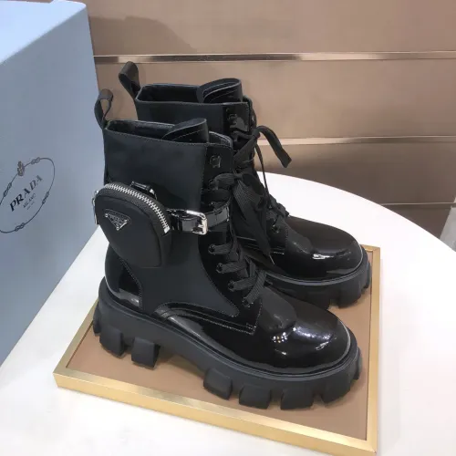 Replica Prada Boots For Men #1417158 $125.00 USD for Wholesale