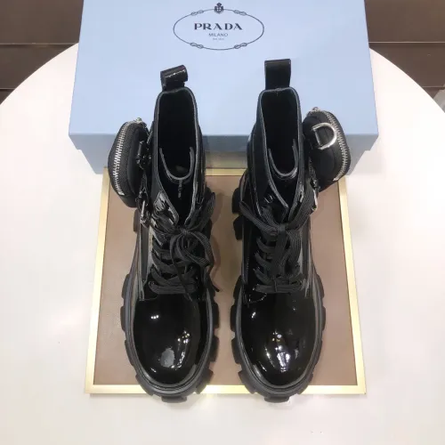 Replica Prada Boots For Women #1417159 $125.00 USD for Wholesale