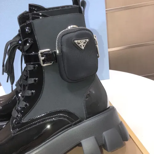 Replica Prada Boots For Women #1417159 $125.00 USD for Wholesale