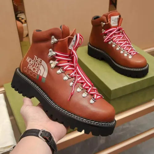 Replica Gucci Boots For Men #1417193 $122.00 USD for Wholesale