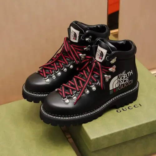 Replica Gucci Boots For Men #1417194 $122.00 USD for Wholesale
