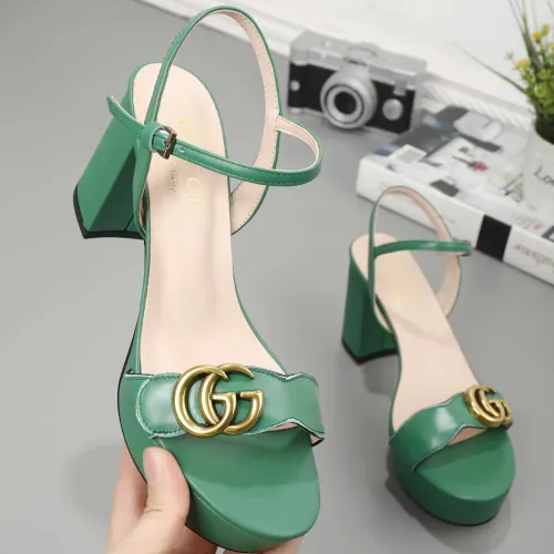 Replica Gucci Sandal For Women #1417349 $80.00 USD for Wholesale
