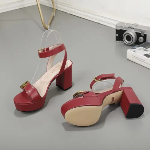 Replica Gucci Sandal For Women #1417353 $80.00 USD for Wholesale