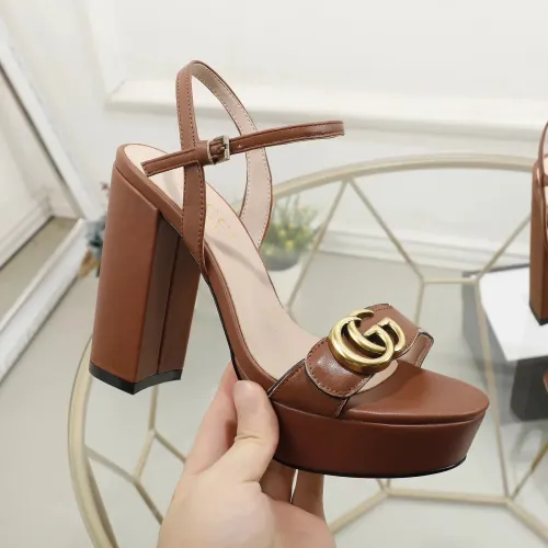 Replica Gucci Sandal For Women #1417358 $80.00 USD for Wholesale