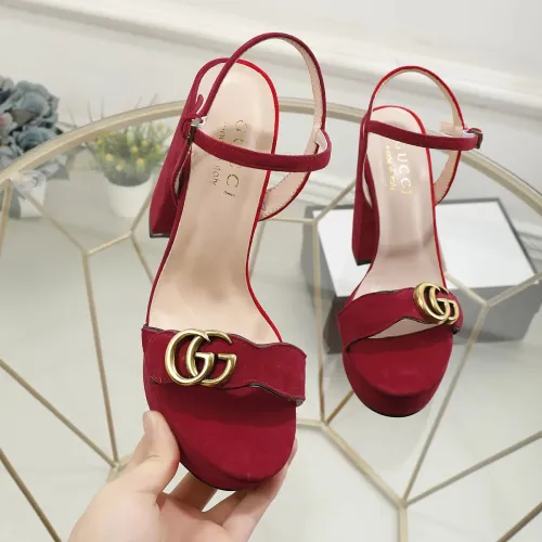 Replica Gucci Sandal For Women #1417359 $80.00 USD for Wholesale