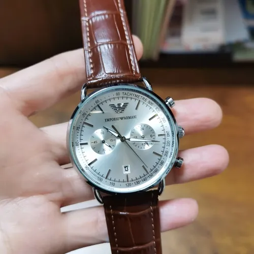 Armani Watches For Men #1417372 $36.00 USD, Wholesale Replica Armani Watches