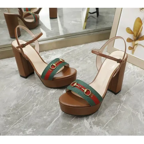 Replica Gucci Sandal For Women #1417384 $80.00 USD for Wholesale
