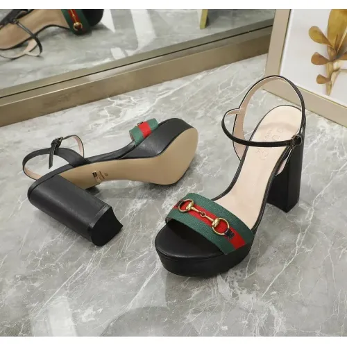 Replica Gucci Sandal For Women #1417385 $80.00 USD for Wholesale