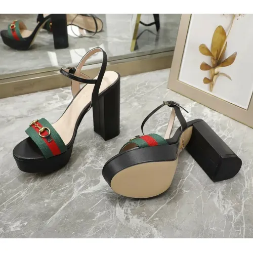 Replica Gucci Sandal For Women #1417385 $80.00 USD for Wholesale