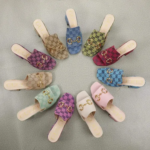 Replica Gucci Slippers For Women #1417396 $80.00 USD for Wholesale