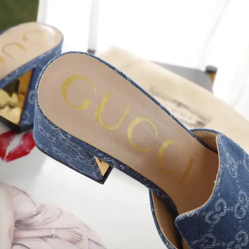 Replica Gucci Slippers For Women #1417398 $80.00 USD for Wholesale
