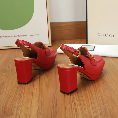 Replica Gucci Sandal For Women #1417414 $105.00 USD for Wholesale