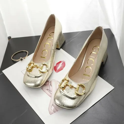 Replica Gucci High-Heeled Shoes For Women #1417416 $82.00 USD for Wholesale