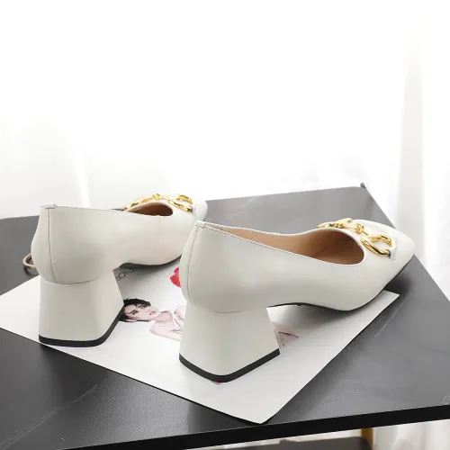 Replica Gucci High-Heeled Shoes For Women #1417417 $82.00 USD for Wholesale