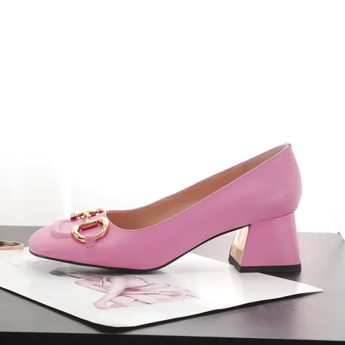 Replica Gucci High-Heeled Shoes For Women #1417418 $82.00 USD for Wholesale