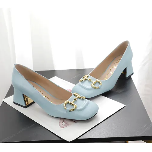 Replica Gucci High-Heeled Shoes For Women #1417419 $82.00 USD for Wholesale