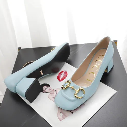 Replica Gucci High-Heeled Shoes For Women #1417419 $82.00 USD for Wholesale