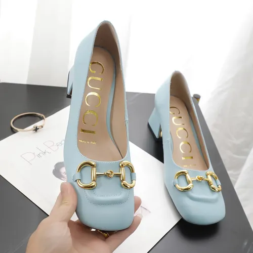 Replica Gucci High-Heeled Shoes For Women #1417419 $82.00 USD for Wholesale