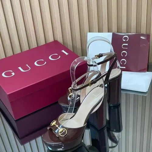 Replica Gucci Sandal For Women #1417428 $98.00 USD for Wholesale