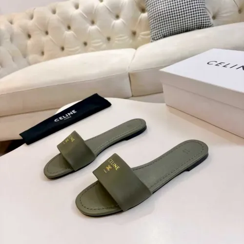 Celine Slippers For Women #1417468 $82.00 USD, Wholesale Replica Celine Slippers