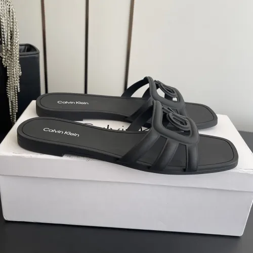 Replica Calvin Klein CK Slippers For Women #1417482 $64.00 USD for Wholesale