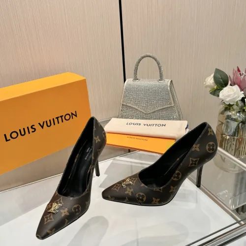 Replica Louis Vuitton High-Heeled Shoes For Women #1417545 $118.00 USD for Wholesale