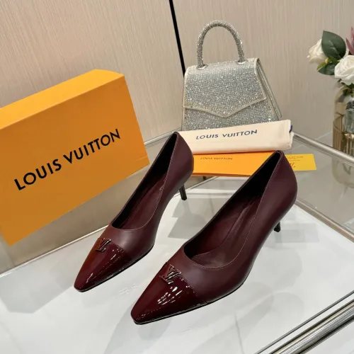 Louis Vuitton High-Heeled Shoes For Women #1417550 $118.00 USD, Wholesale Replica Louis Vuitton High-Heeled Shoes